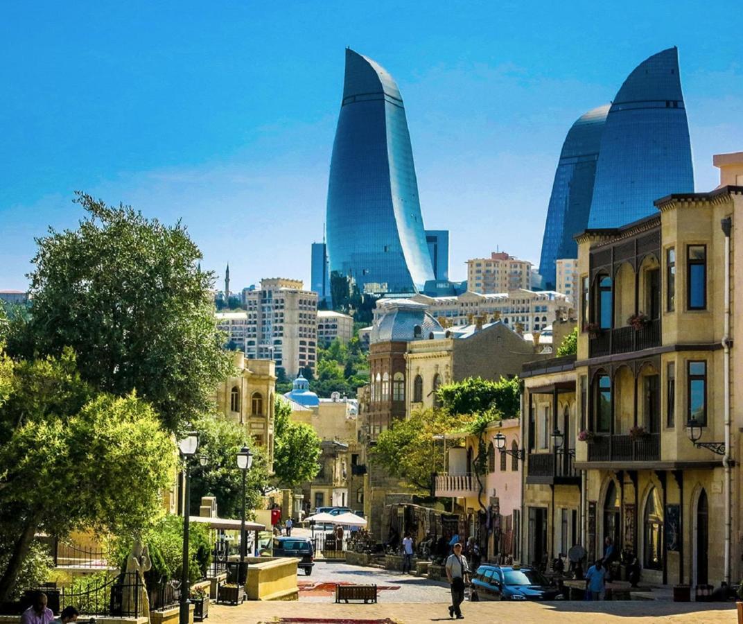 Golden City Hotel Baku Exteriör bild