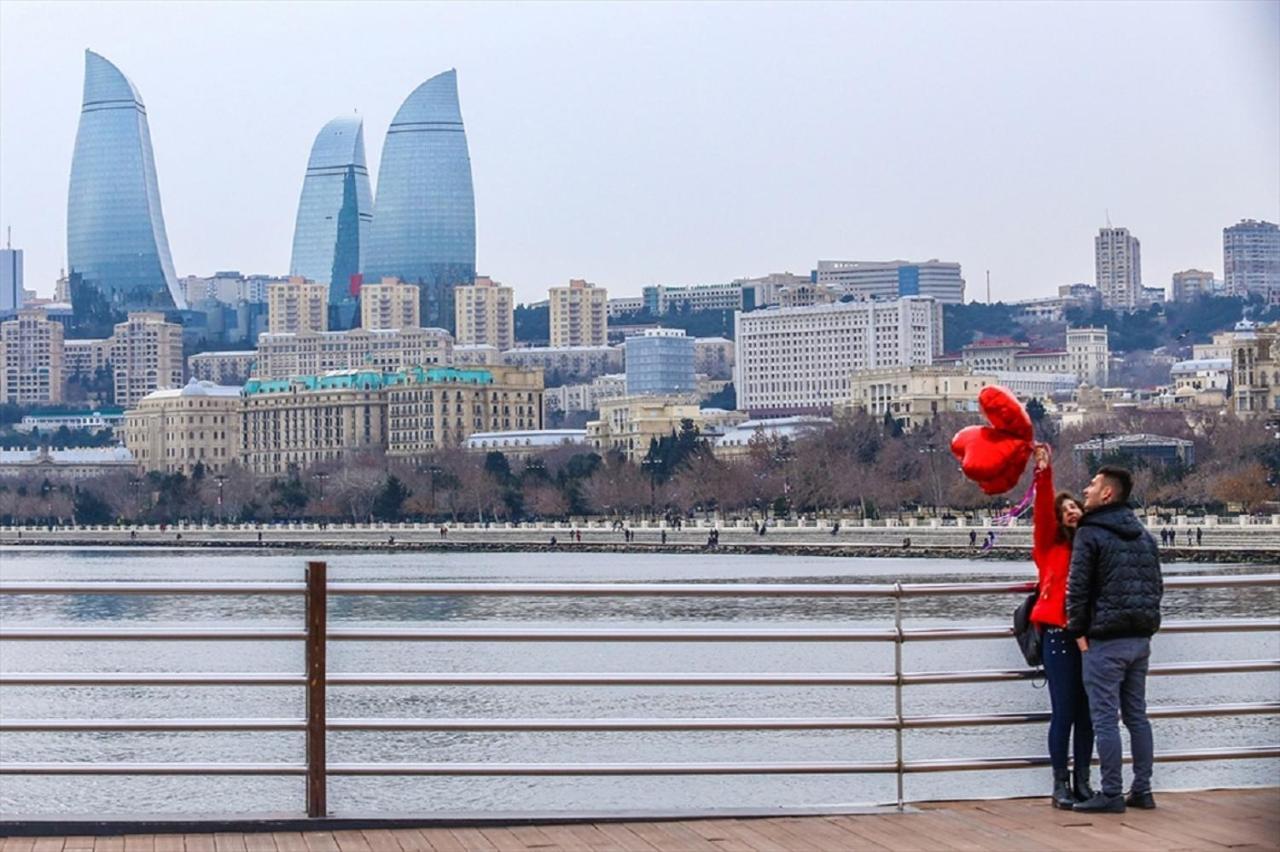 Golden City Hotel Baku Exteriör bild